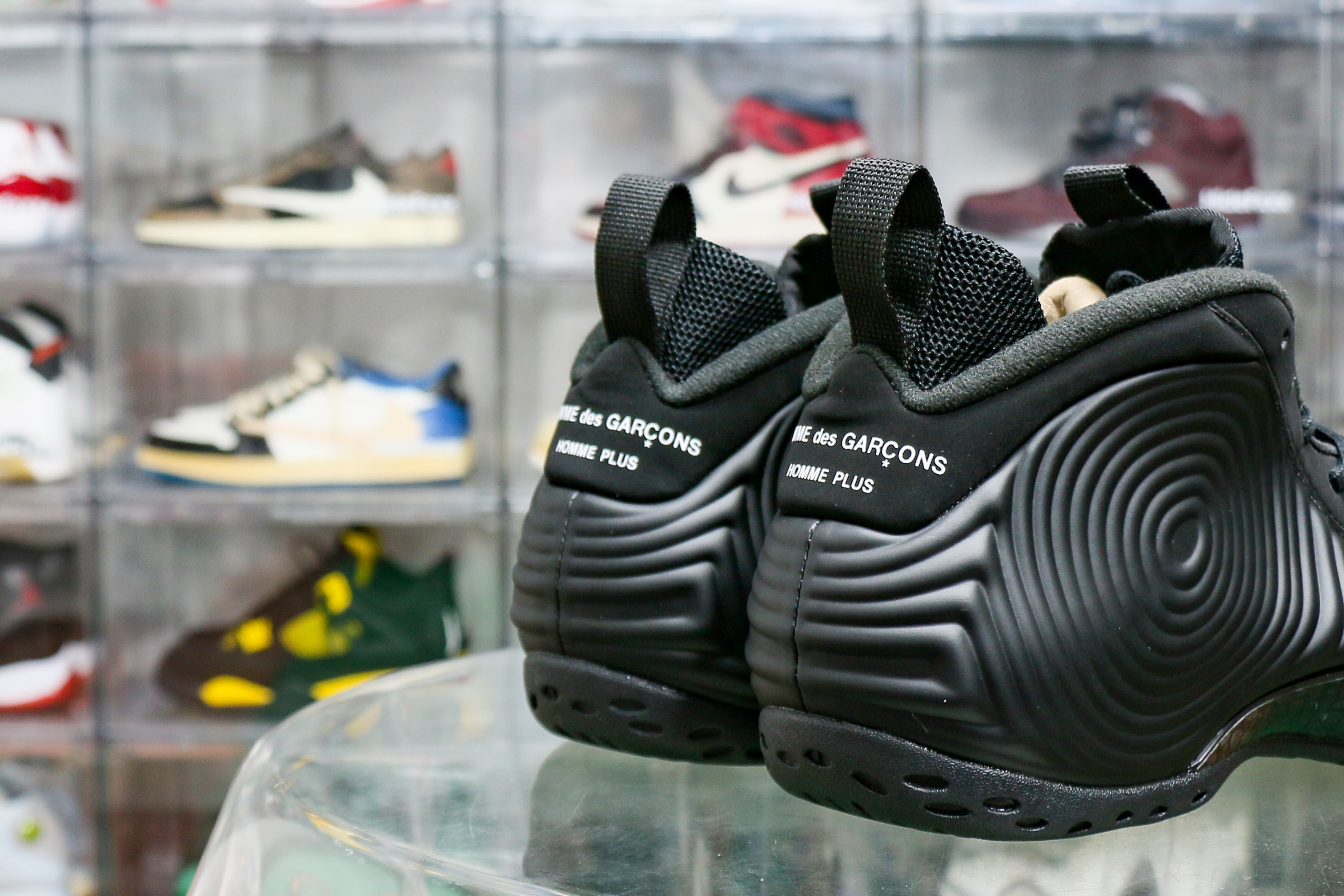 Nike Air Foamposite Comme des Garcons Homme Plus Black