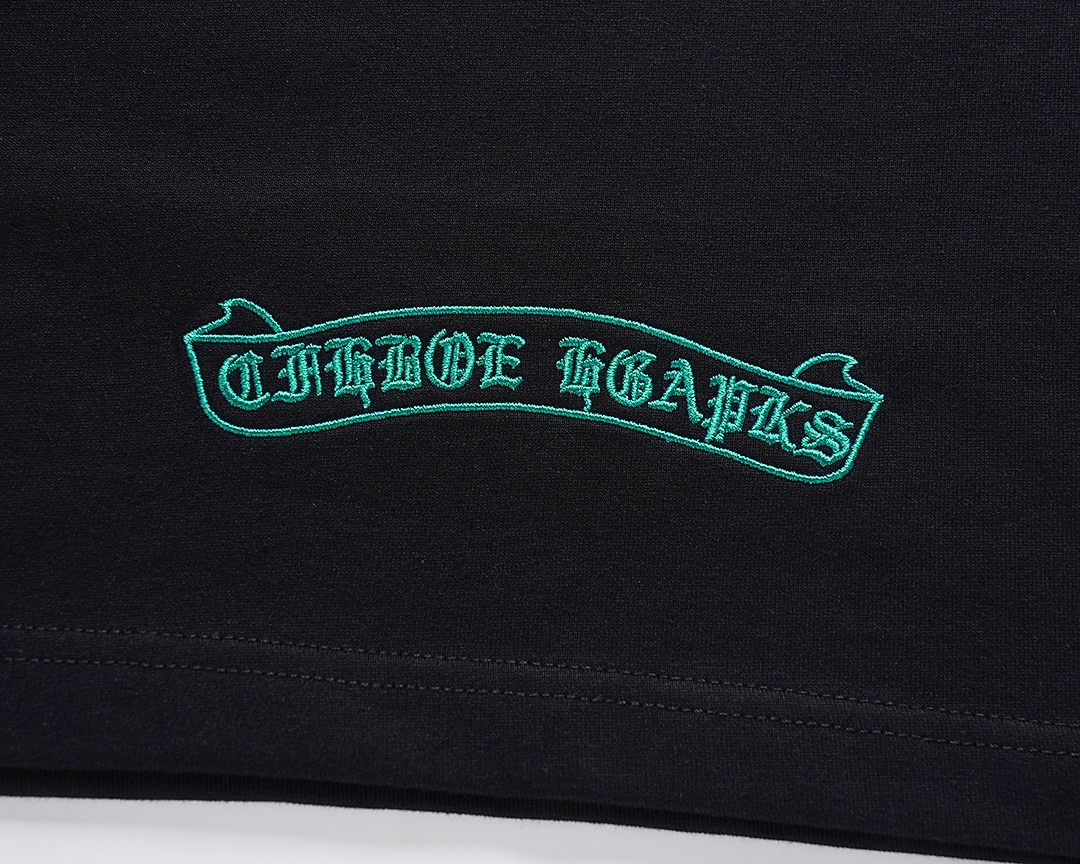 Chrome Hearts T-Shirt 2025 Appliqué heavy embroidery Tee