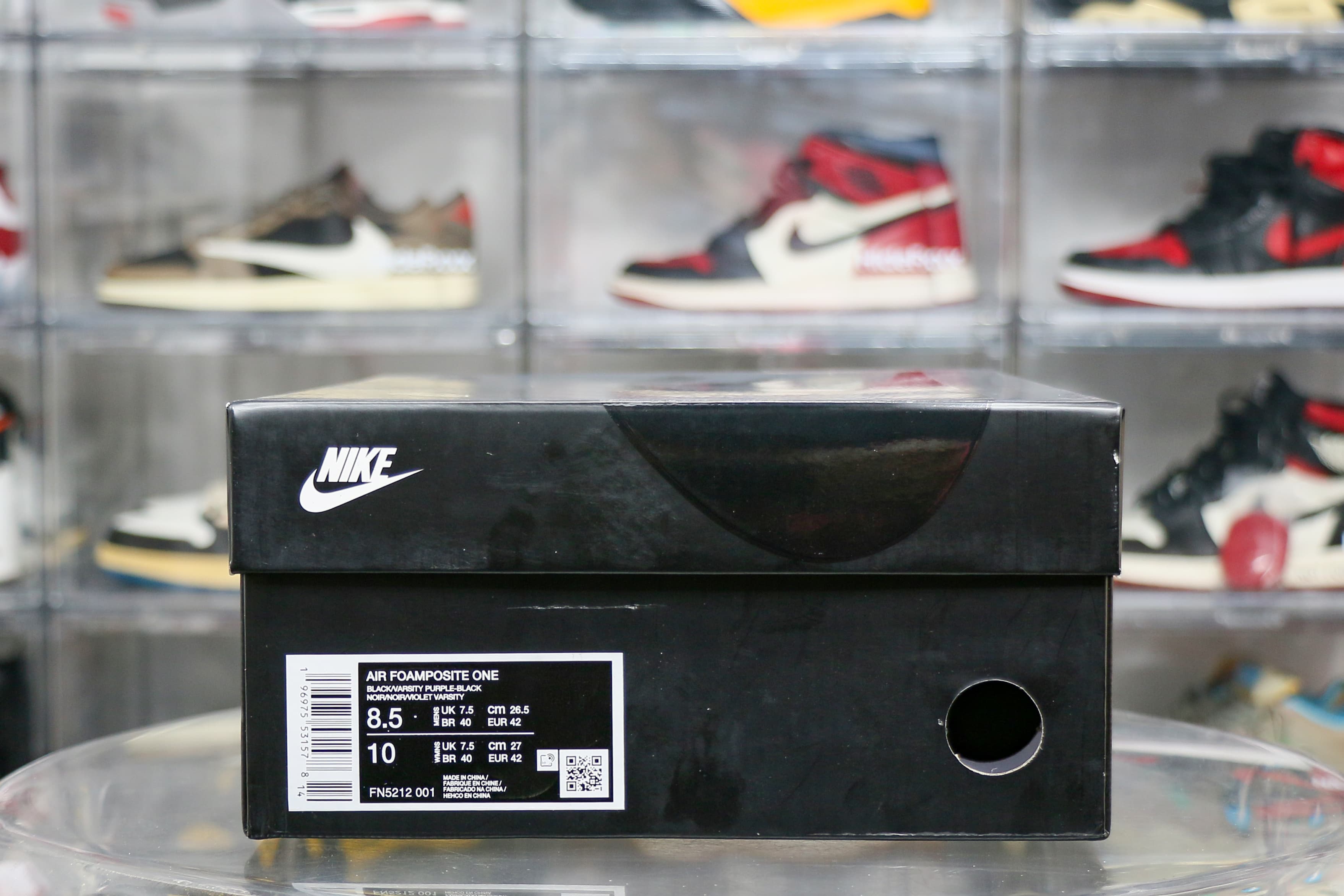 Nike Air Foamposite One Eggplant