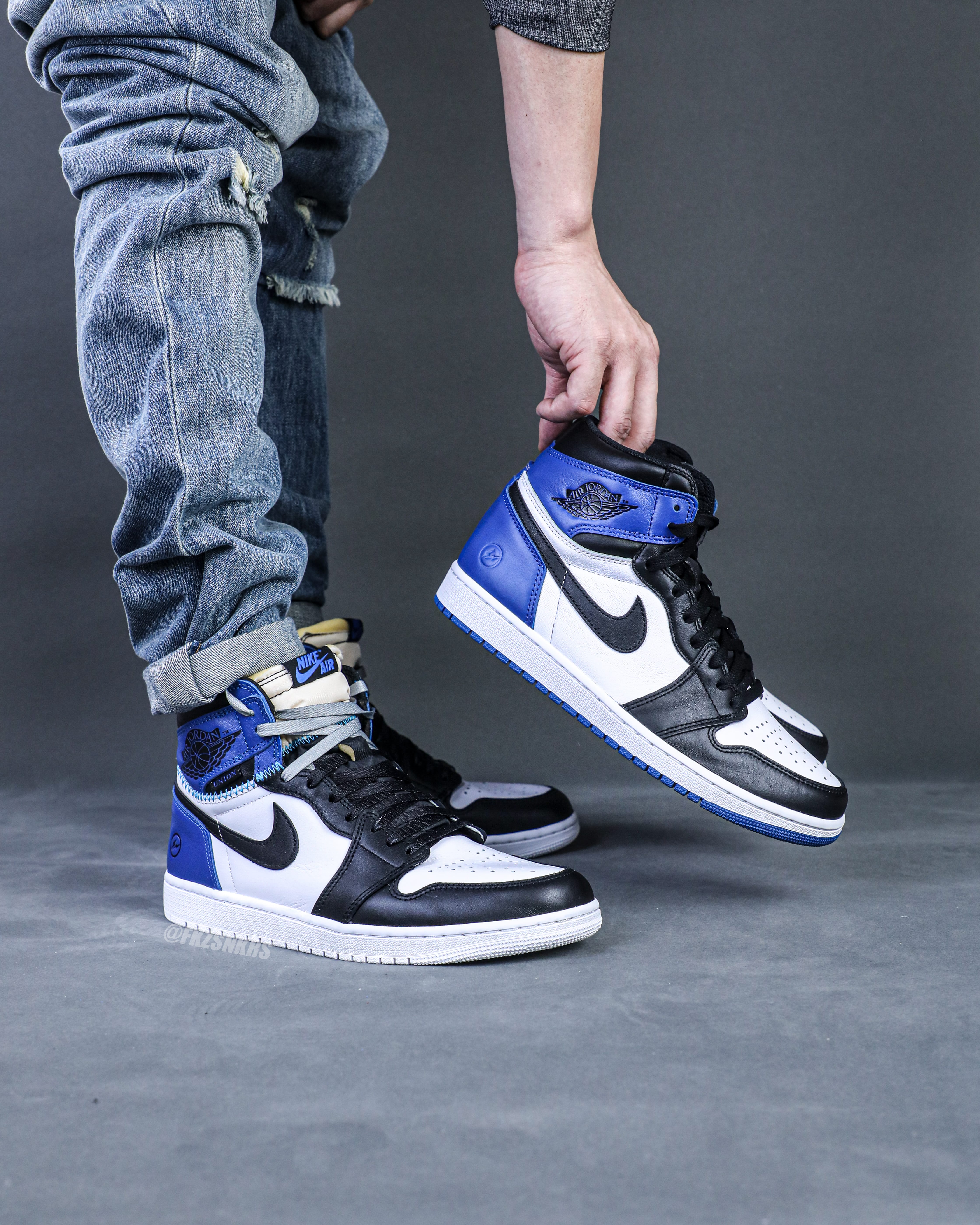 Union x Fragment x Air Jordan 1 High OG (Ln5 A1)