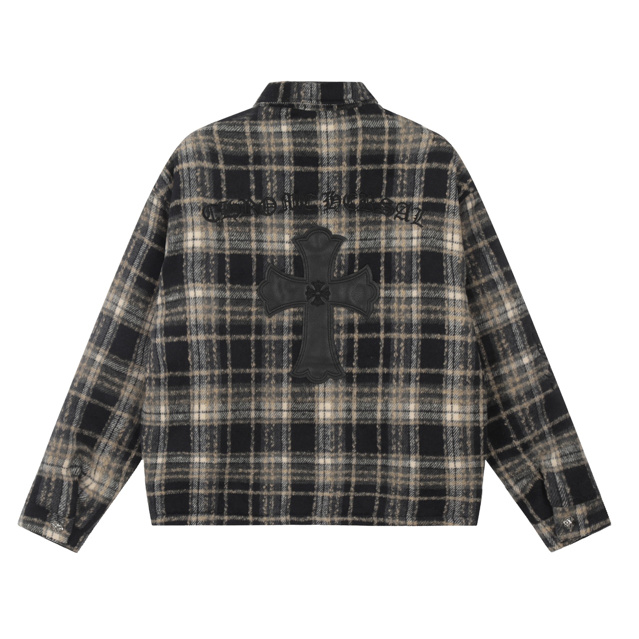 Chrome Hearts Plaid Flannel wool Jacket