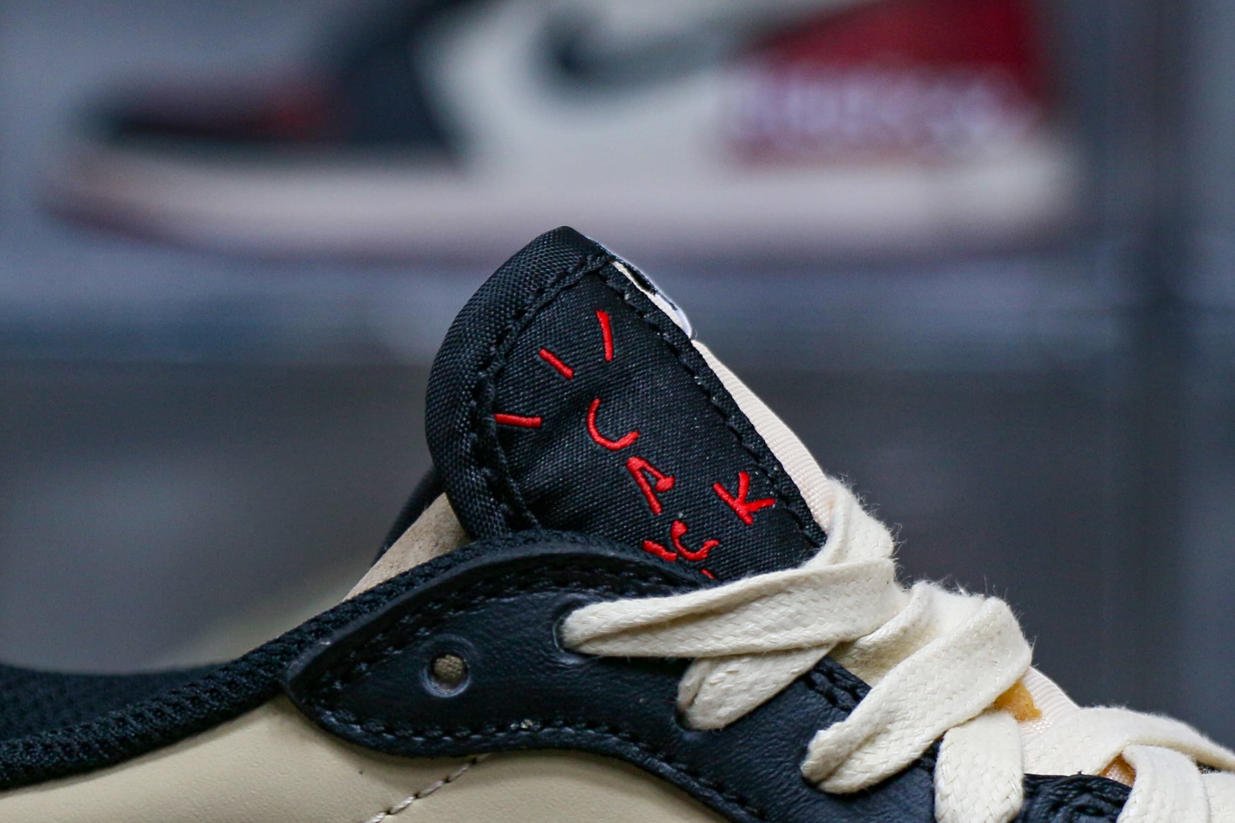 Travis Scott x Air Jordan 1 Retro Low OG Pale Vanilla Custom