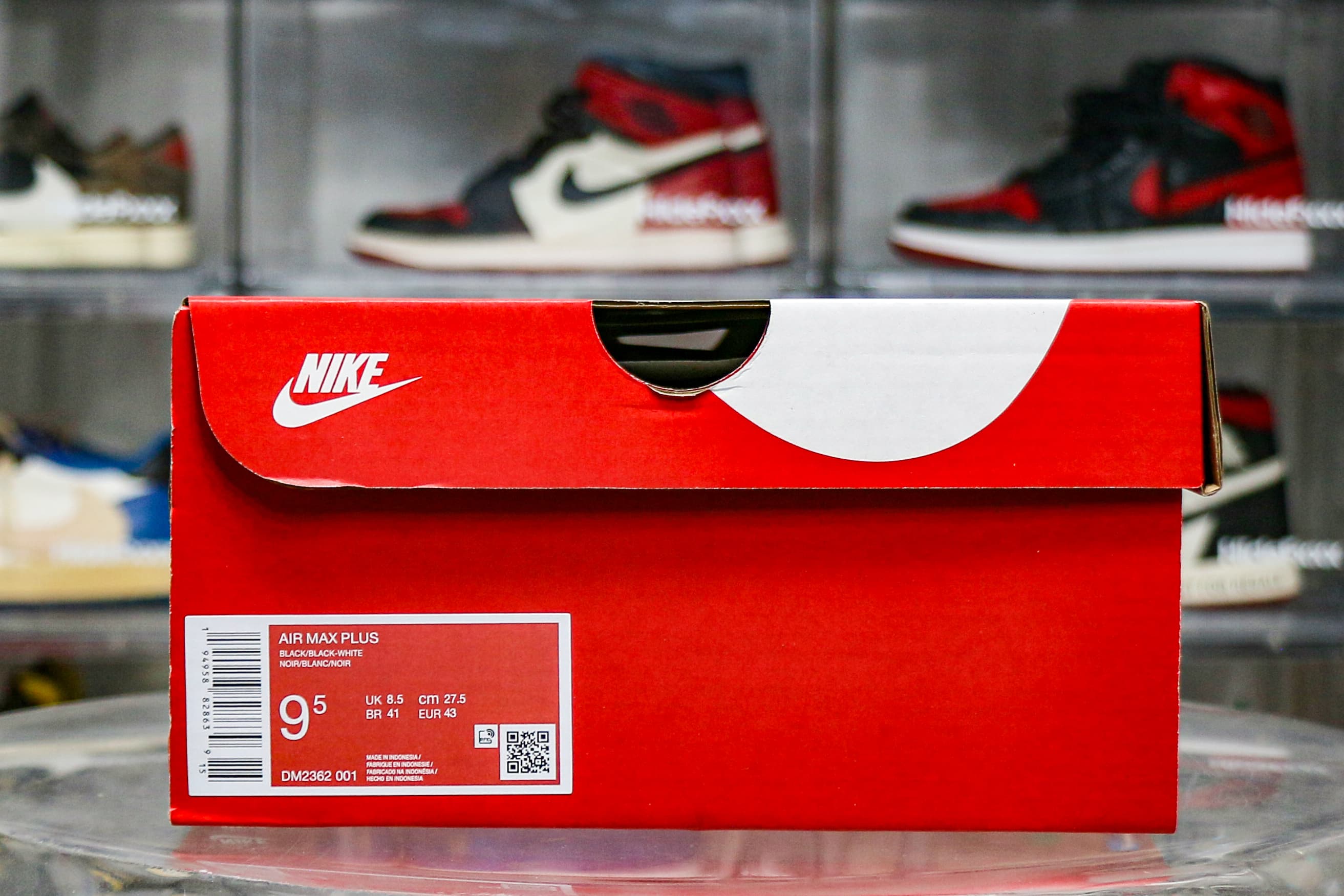 Nike Air Max Plus Black White