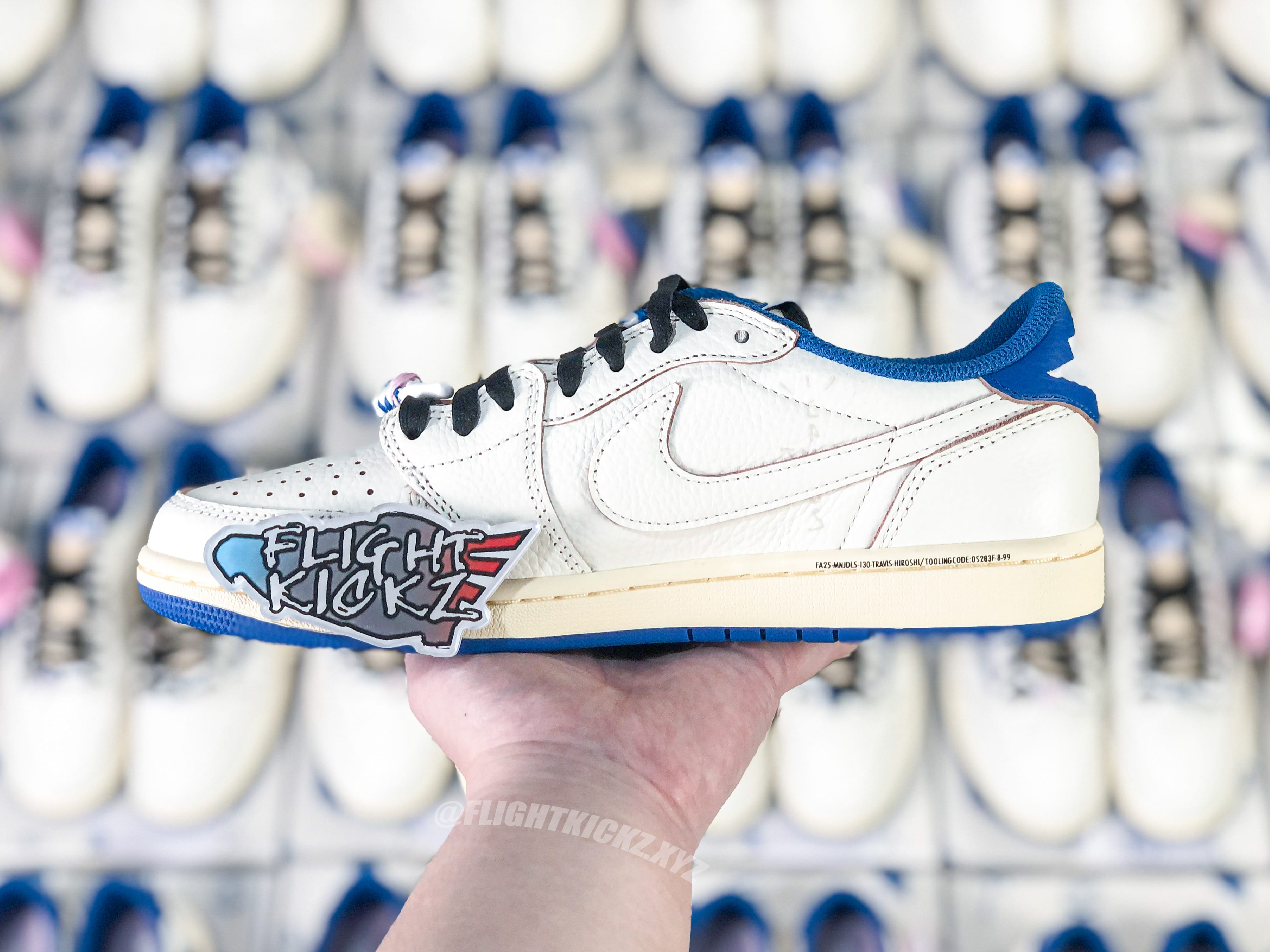Travis Scott x Fragment x Air Jordan 1 Low OG (Ln5 A1)